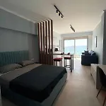 Charaki Sea Breeze Modern Studio With Balcony